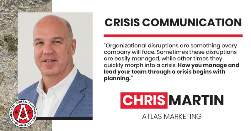 crisis communications
disruption
crisis planning