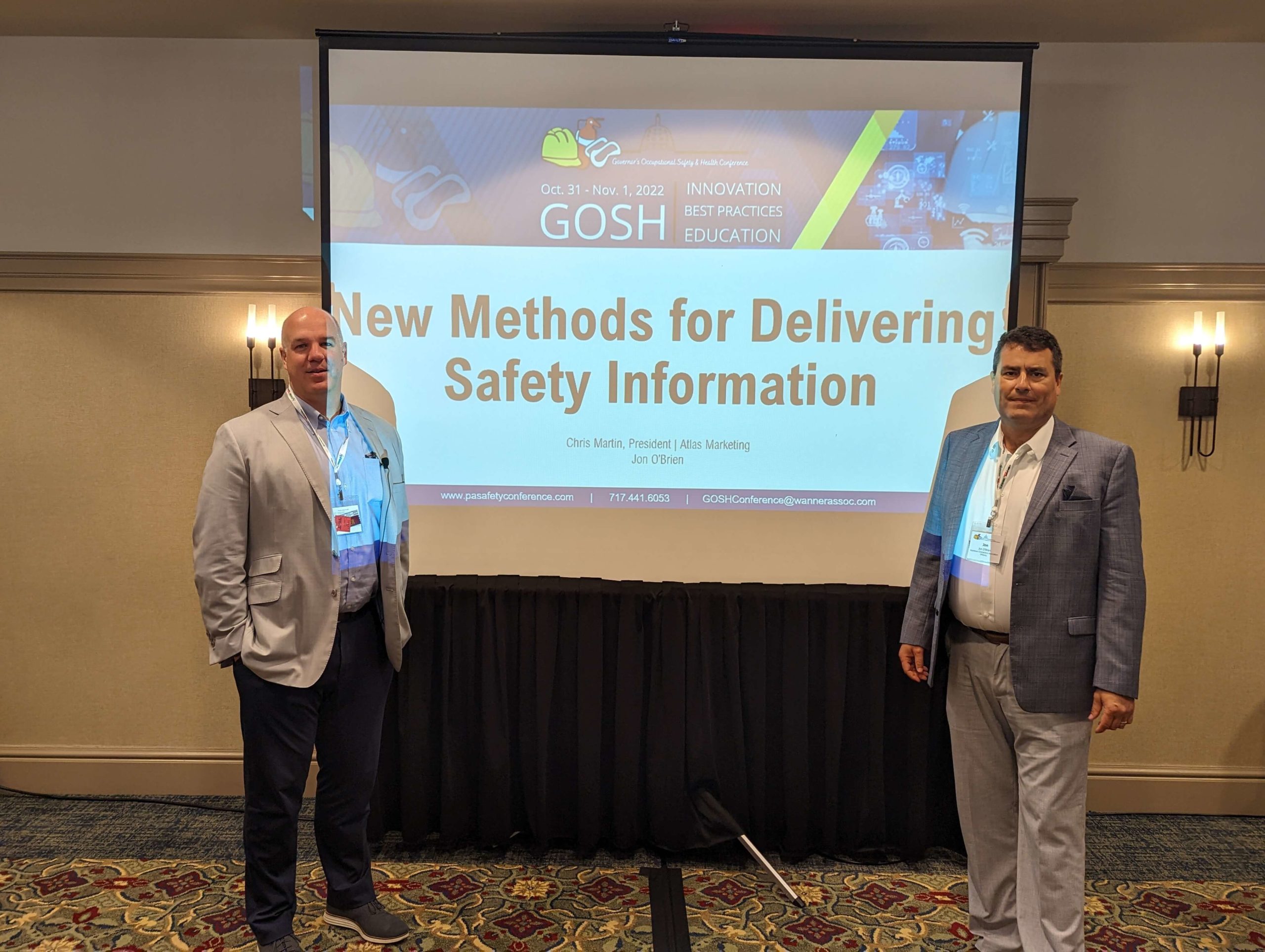 Governor’s Occupational Safety & Health Conference Asks Martin to Share Story-Telling Expertise